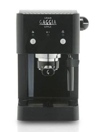 Кавоварка gran gaggia style black