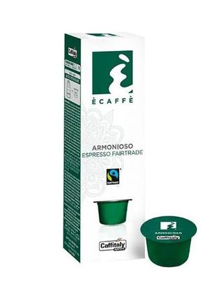 Кава в капсулах caffitaly ecaffe armonioso 10 шт.