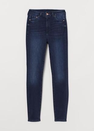 Нові джинси скінні h&m з високою талїєю1 фото