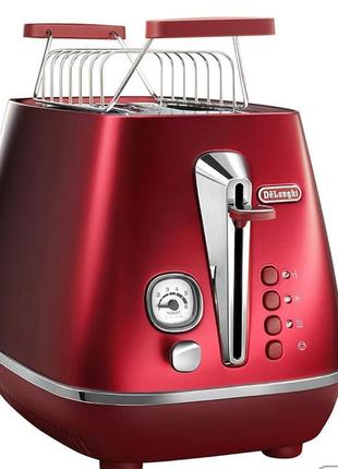 Тостер delonghi cti 2103r distinta flair