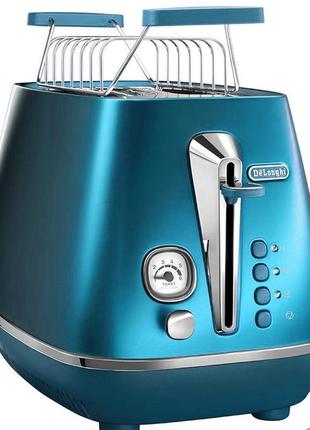 Тостер delonghi cti 2103bl distinta flair