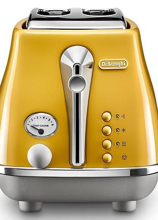 Тостер delonghi ctoc 2103y icona capitals