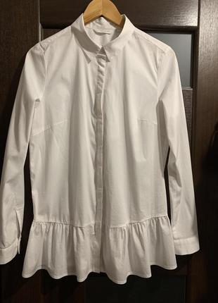 Белая рубашка,нарядная рубашка tom tailor2 фото
