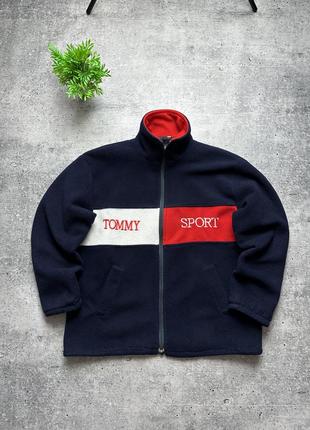 Чоловіча кофта tommy jeans vintage fleece jacket!1 фото