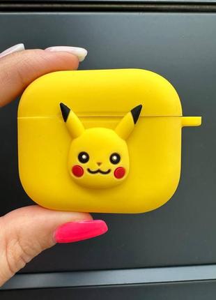 Чехол для наушников пикачу apple airpods 3 pikachu series