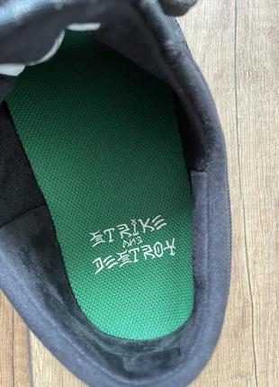 Nike stefan janoski max black black-pine green8 фото