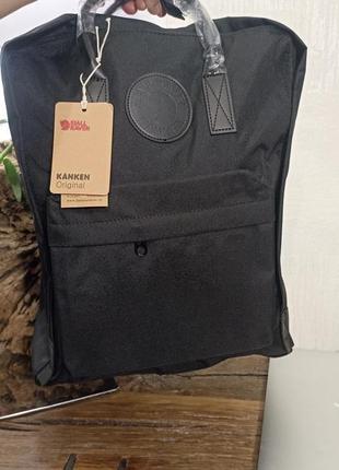 Рюкзак fjallraven kanken classic 16 л black2 фото