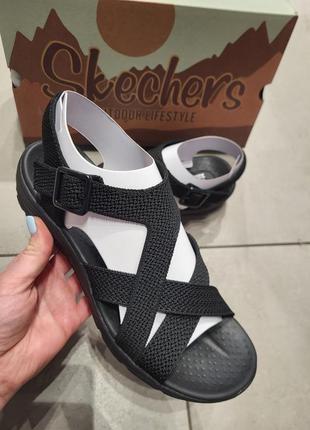 Босоножки женские skechers 163198bbk оригинал2 фото