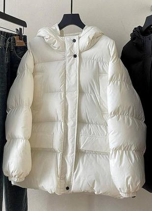 Жіноча куртка тепла на синтепоні 42/46; 48/52; розмір - 54/58 ...6 фото