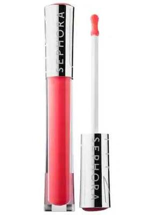 Блиск для губ сефора sephora gel gloss ultra brilliant 13 fun flamingo 3.1мл