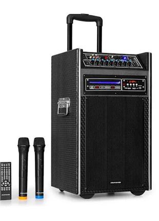 Auna pro портативна акустична система disgo box dvd