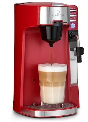 Klarstein baristomat 2-в-1 автомат для приготування гарячих на...