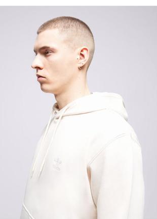 Худи adidas trefoil essentials hoodie beige im45232 фото
