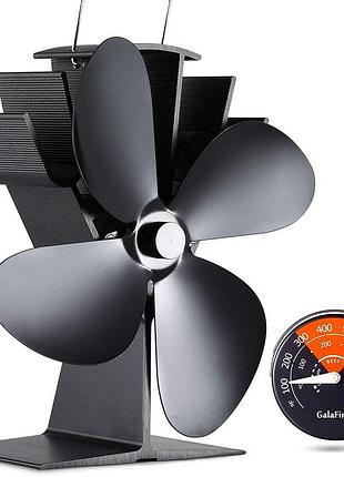 Вентилятор термоелектричний механічний heat powered stove fan