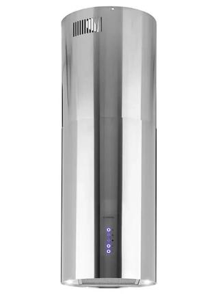 Острівна витяжка beretta ø35см 650м³/год led нержавіюча сталь