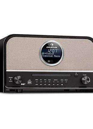 Радіо колумбія dab чорний, 60 вт, рк-дисплей, дк, dab +, fm