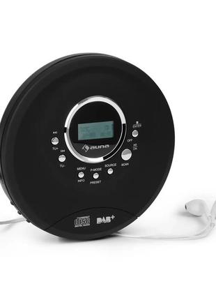 Ауна cdc 200 dab+, дискман, dab+/fm, mp3-cd, акумулятор, lcd д...