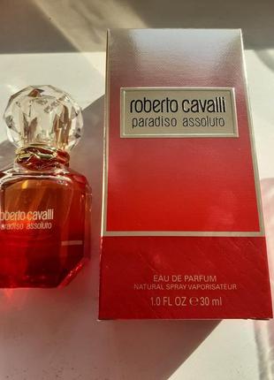 Парфуми roberto cavalli paradiso assoluto 30 ml оригінал1 фото