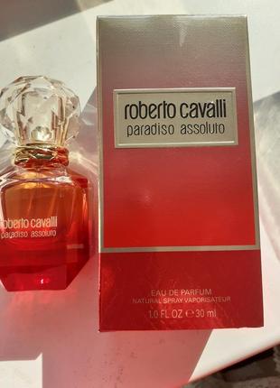 Парфуми roberto cavalli paradiso assoluto 30 ml оригінал2 фото