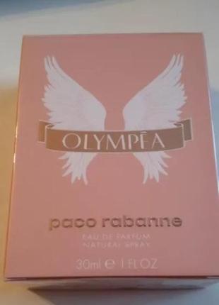 Paco rabanne olympea парфумерна вода, спрей 30 мл. нова. бро...