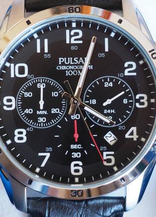 Годинники хронограф pulsar (by seiko) pt3819, нові3 фото