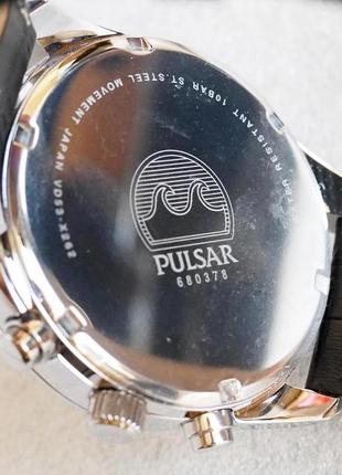 Годинники хронограф pulsar (by seiko) pt3819, нові4 фото