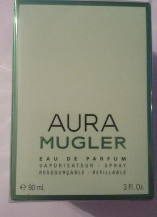 Mugler aura. нова, запечатана (в слюді) 90 мл