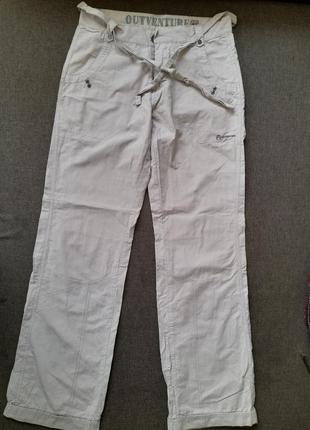 Тонкі літні штани-карго палаццо широкі1 фото