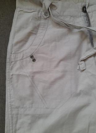 Тонкі літні штани-карго палаццо широкі2 фото