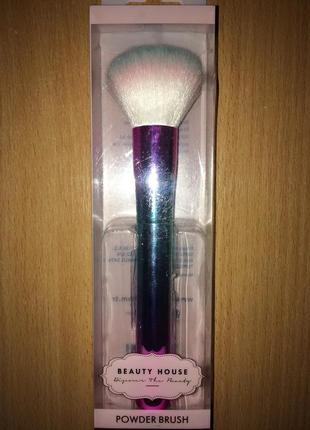 Кисть для пудры beauty house powder brush 💖1 фото