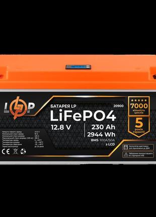 Акумулятор logicpower lp lifepo4 для дбж lcd 12v (12,8v) - 230...