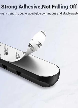 Органайзер для кабелів topk, силіконовий стільничний на 5 осередки.4 фото