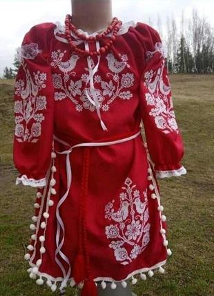 Вышиванка детское  платье