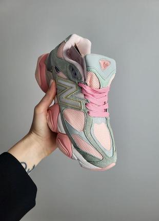 Кроссовки new balance 9060 pink3 фото