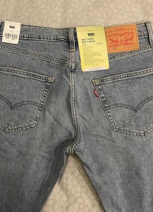 Джинси levi's 502 taper2 фото