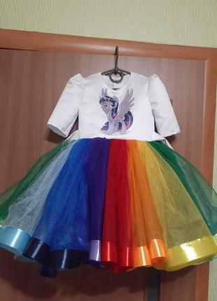 Искорка детское  платье  для девочки1 фото