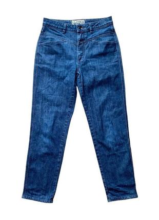 Closed pedal pusher denim