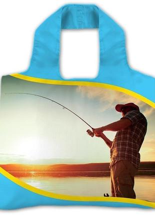 Эко-сумка “рыбалка окунь”