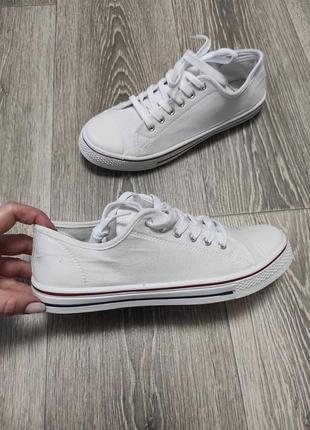 Новейшее белые базовое кеды белые кеды 40p