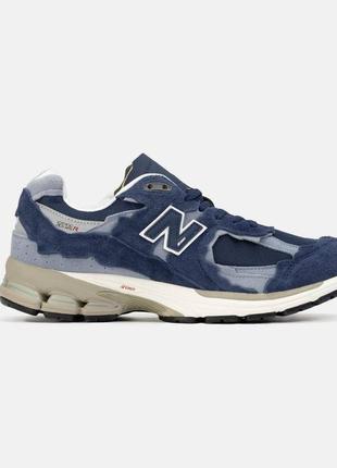 New balance 2002r blue5 фото