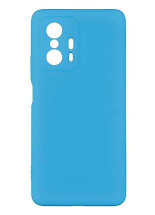 Чохол full case no logo для xiaomi 11t surf blue