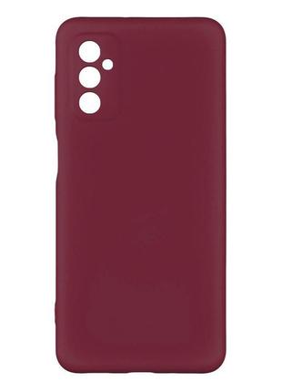 Чохол full case no logo для samsung galaxy m52 sm-m526 wine red