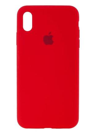 Чохол original full size для apple iphone xs max wine red