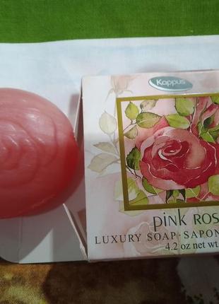 Мило pink rose німетчина, 125 г, подарункова упаковка