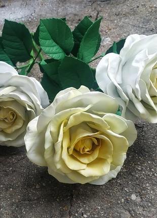 Троянди з фоамирана2 фото