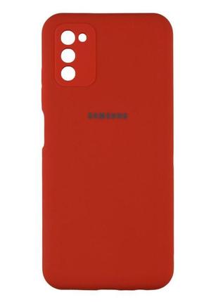 Чехол full case hq+ with frame для samsung a03s a037 red