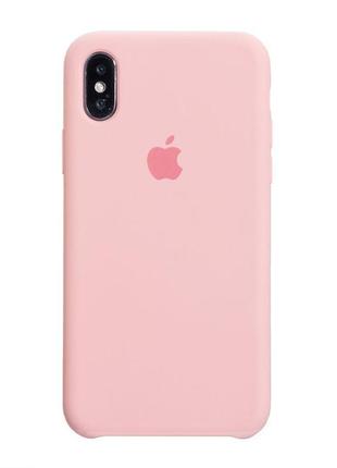 Чохол original silicone case для iphone x/ iphone xs 06 light ...