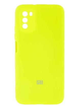 Чохол full case hq with frame для xiaomi poco m3 shiny green