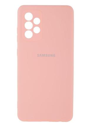 Чохол full case hq with frame для samsung a72 4g light pink