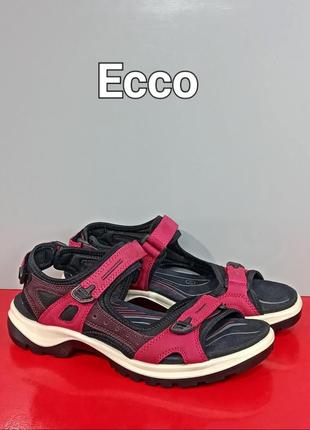 Кожаные женские сандалии ecco offroad yucatan оригинал